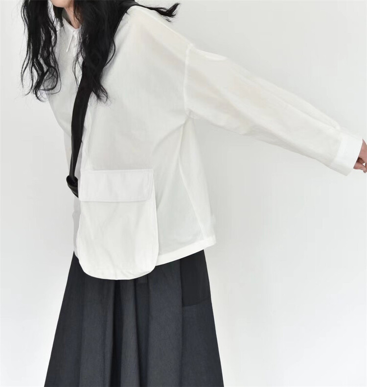 New year in early spring! [three and two out] three dimensional large Pocket Shirt ys1-67123# L on the lower side
