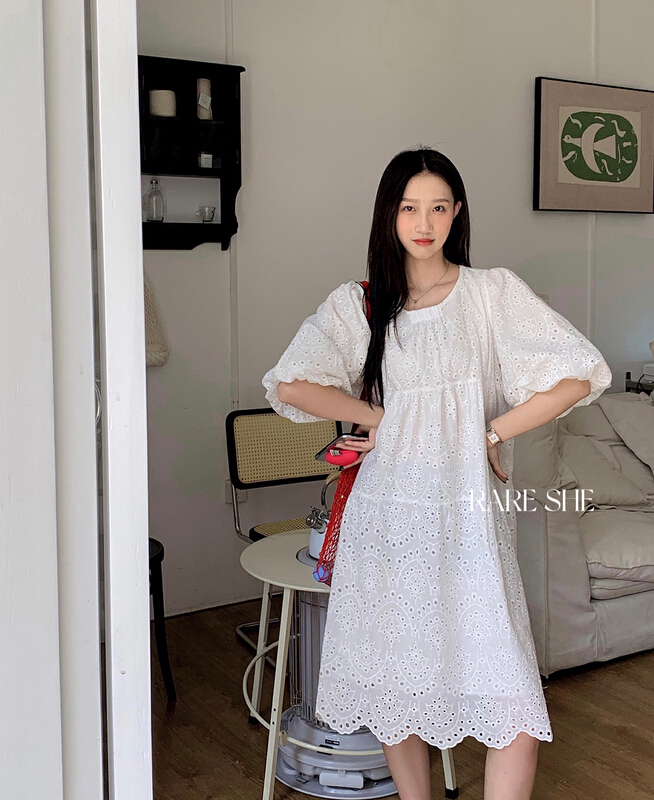 New year in early spring! [rare she] Korean lazy style versatile dress 5169# LSW