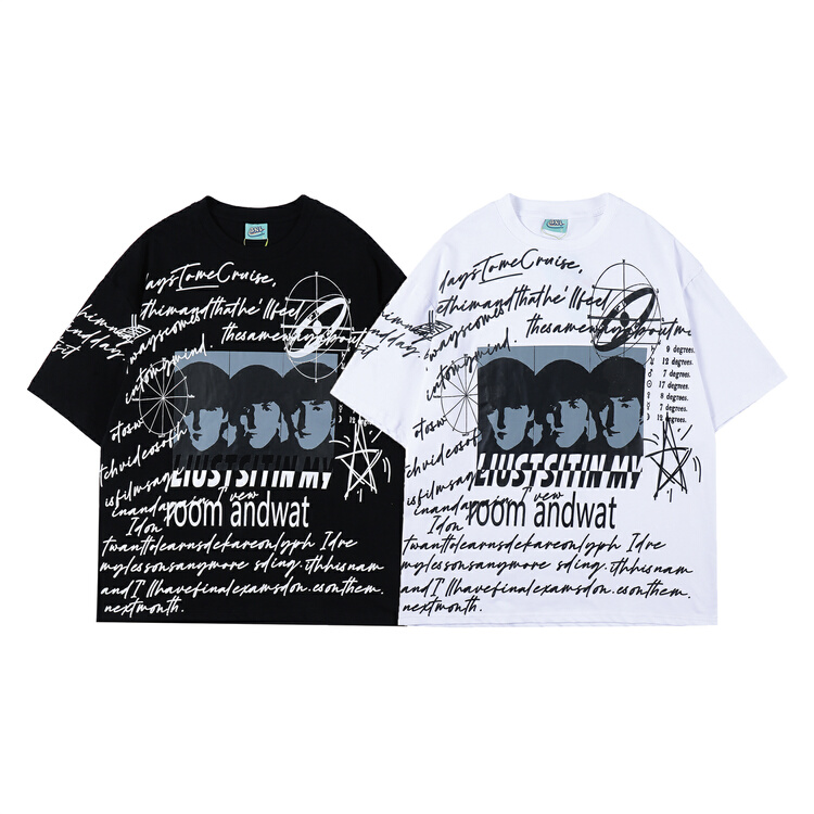 [BNL] Unisex personalized printed short sleeve T-shirt 437# ZZL