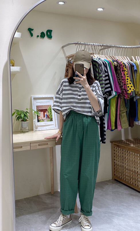 [da. 7] fashionable work clothes casual pants 8909# LSL