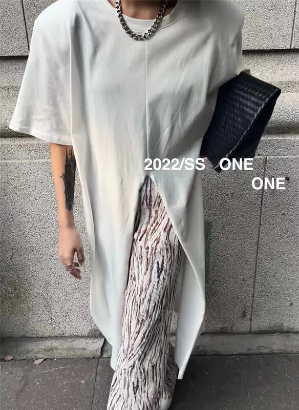goods in stock! [one] round neck Korean fashion short sleeve T-shirt (excluding necklace) 18091# ozq