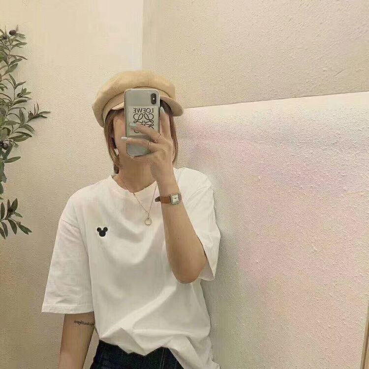 New year in early spring! [Ziyi family] simple and versatile fashion short sleeve T-shirt 0016# WTT