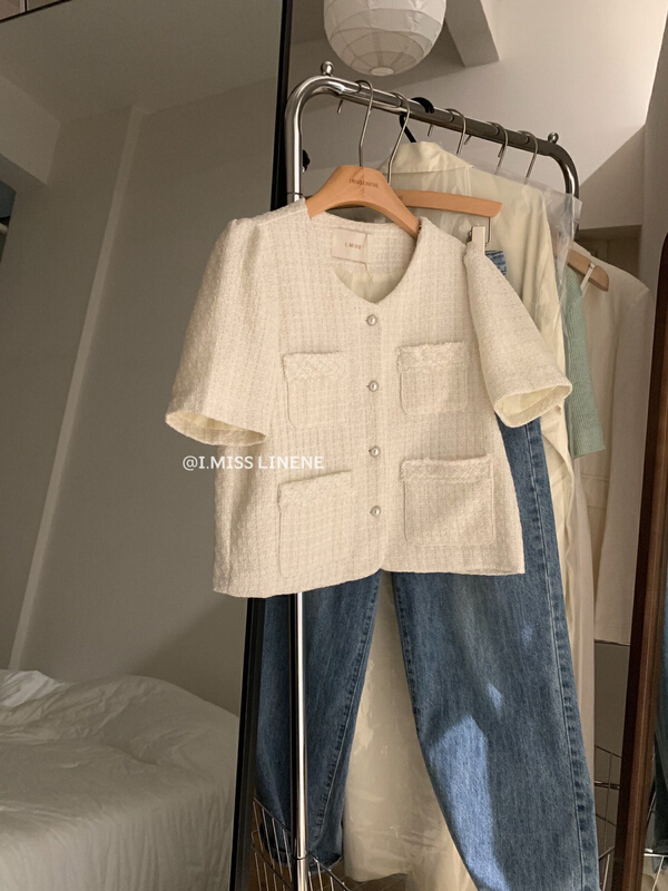 [Imiss] beautiful little fragrance short sleeve jacket cx10050# LSW