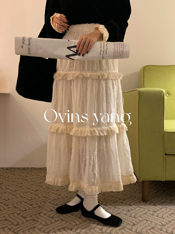 Early winter NEW! [ovinsyang] layer upon layer fungus side cake skirt 8576# WTT