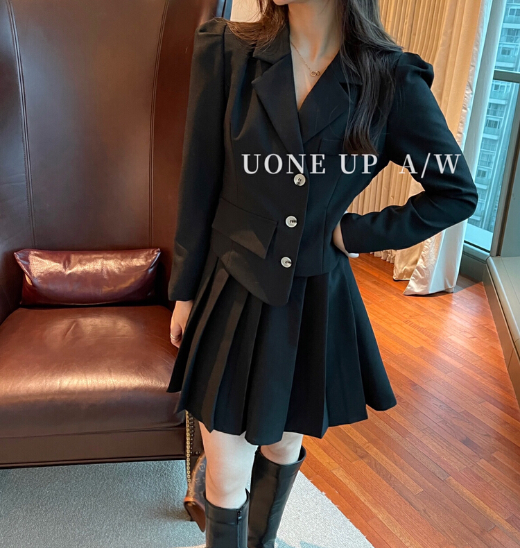 [uone] stylish and versatile suit dress 97892# LSL