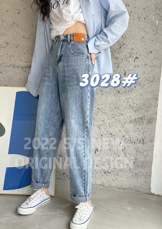 New year in early spring! [fairy tale princess] Vintage label design sense Vintage Jeans 3028# hjy