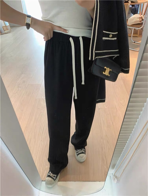 Original price 73.72! [cuvvi] thickened slim fit casual pants 50406# LSL