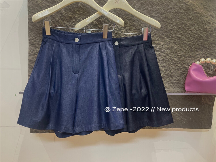 [Ze] high waist, slim and comfortable denim shorts 2282# ll