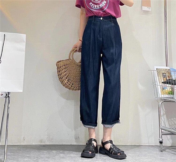 [SMX] thin, simple and versatile Harlan jeans 66500# XJ
