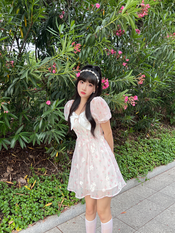 [CXI] bow fashion slim dress a9111# WPL