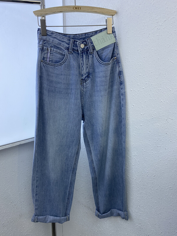 [okd] Korean solid color versatile jeans 8055# zxl