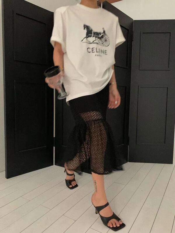 [XT studio] hollow out fashion slim skirt 8042# zxl