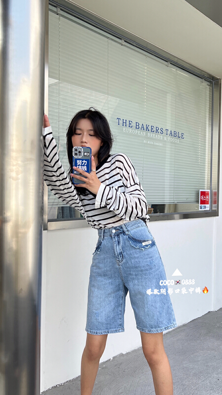 New in early summer! [Mi & Co Wu] Korean loose and versatile jeans c0888# hjy
