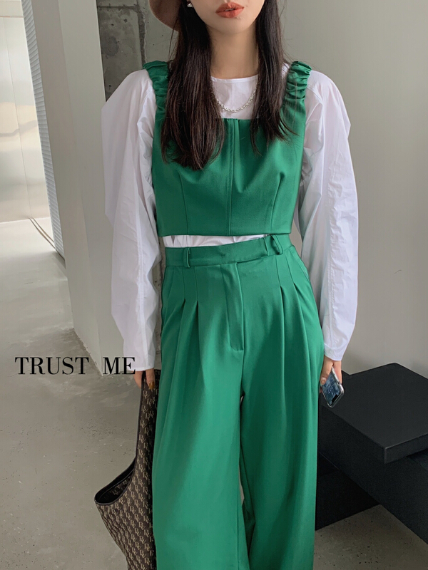 [trust me] comfortable clean versatile shirt 18030# YYW