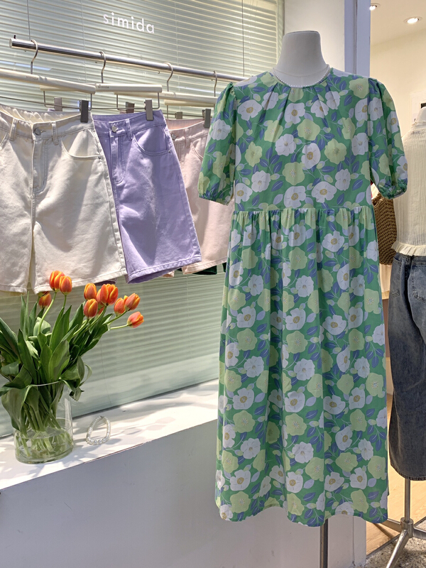 New in early summer! [Simida / doroe] Korean loose comfortable dress 10679# zxl