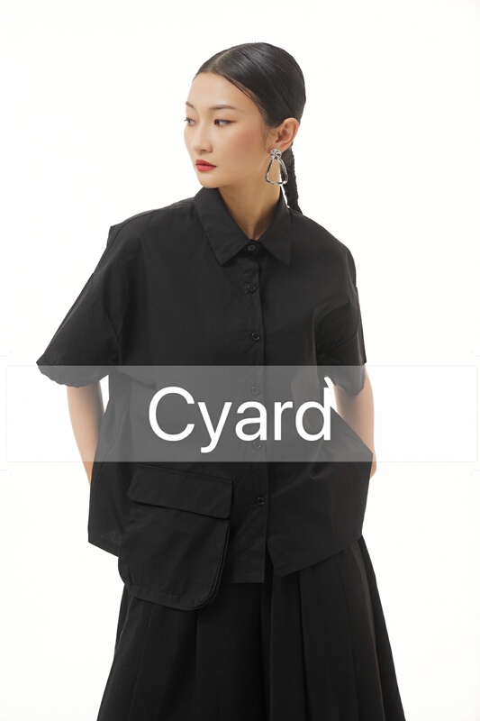 【CYARD】韓版寬鬆極簡約襯衫  90212#  L
