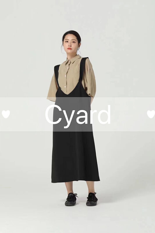 [cyard] Korean loose and versatile strap skirt 90002# L