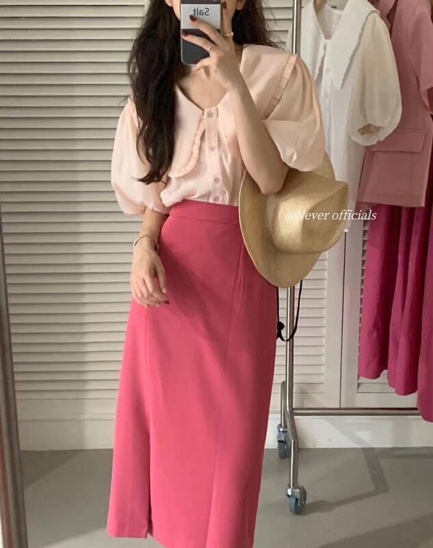 New in early summer! [Jin. C] Korean gentle aging shirt y081# XYY