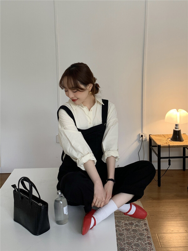 goods in stock! New year in early spring! [TP. Master] Korean fashion age reducing suspenders (excluding T-shirt) 66152# zxx