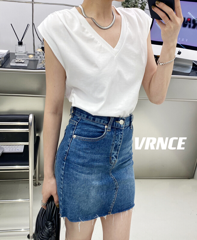 New in early summer! [Vince] versatile simple Pullover vest / sling 5030# XYJ