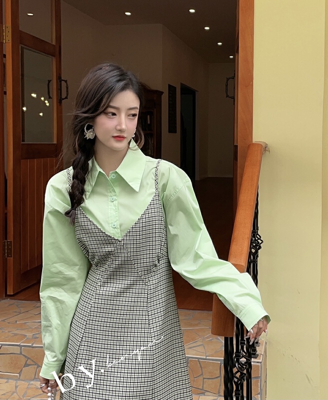 New year in early spring! [benyan] small fresh, simple and versatile shirt 9799# zxx