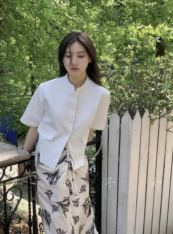 [badmoon] Chinese style foreign style aging short coat ys1-1579# LSW