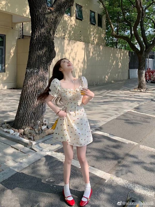 [kakajia] Fangling floral dress ys1-2112# ozq
