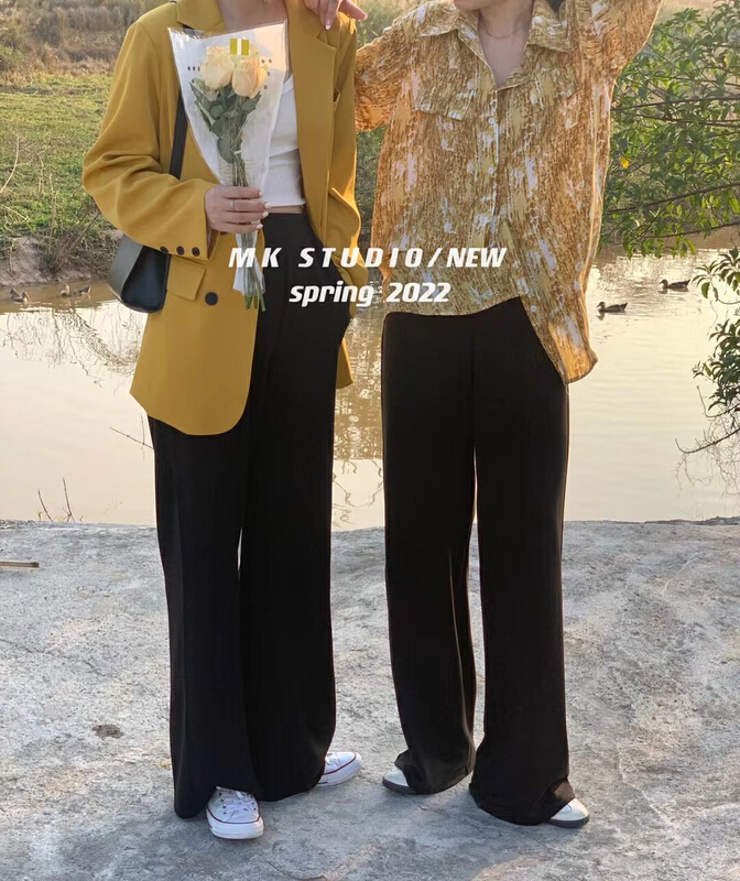 [Chen] versatile slim floor slacks 3016# hjy