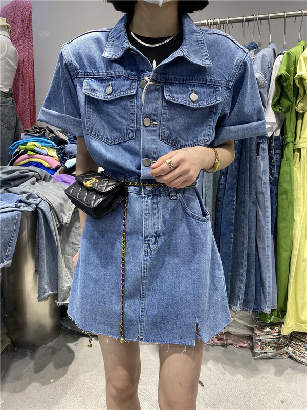 [D +] Korean fashion slim dress d062# lwy