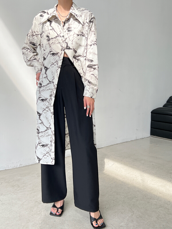[context sense] marble loose dress tts1363# CLS