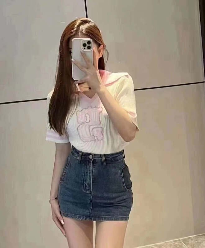 [Danling] fashionable slim knit 1053# PCZ