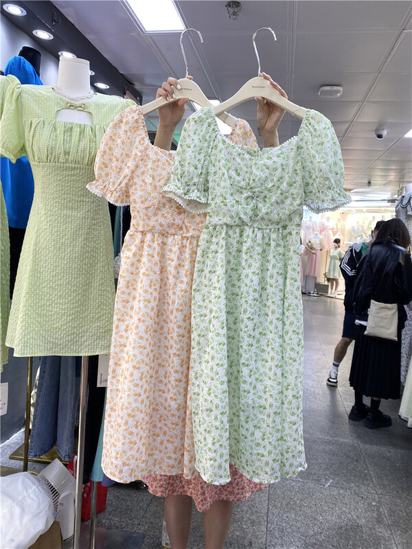 [December] broken flower sweet temperament dress ys1-1331# hjy