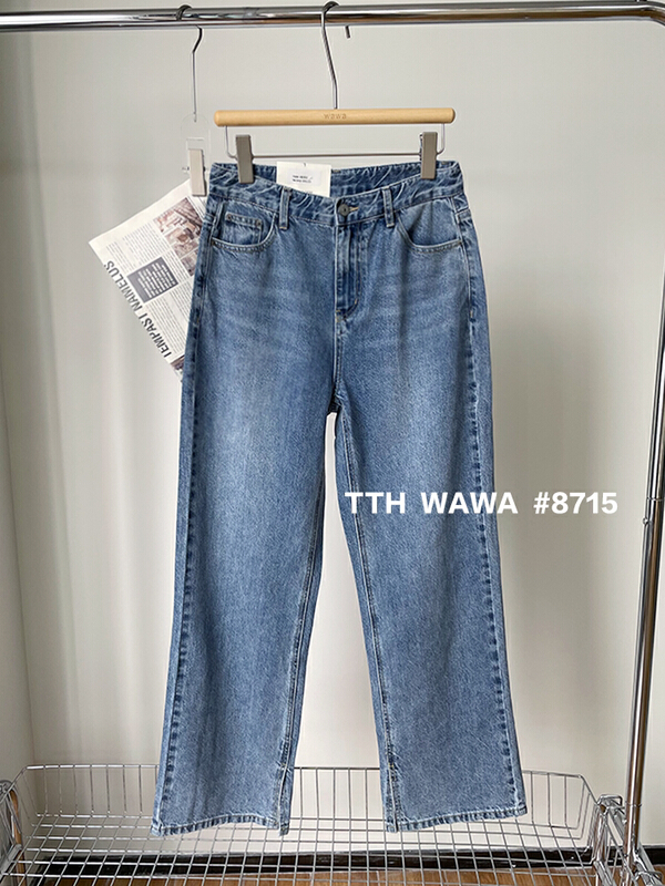 goods in stock! New in early summer! [Wawa] Korean casual casual jeans 8715# ozq