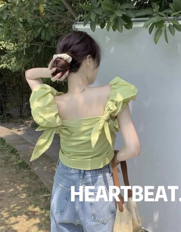 【HEARTBEAT】小眾氣質百搭小衫  3151#  HBX