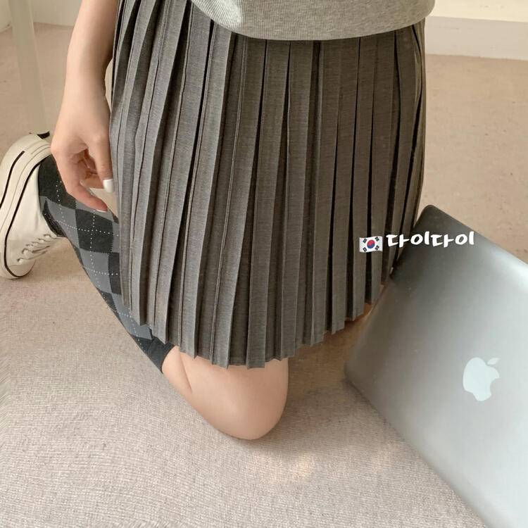 goods in stock! New in early summer! [Dai Dai] college style clean version versatile age reducing skirt 4507# L