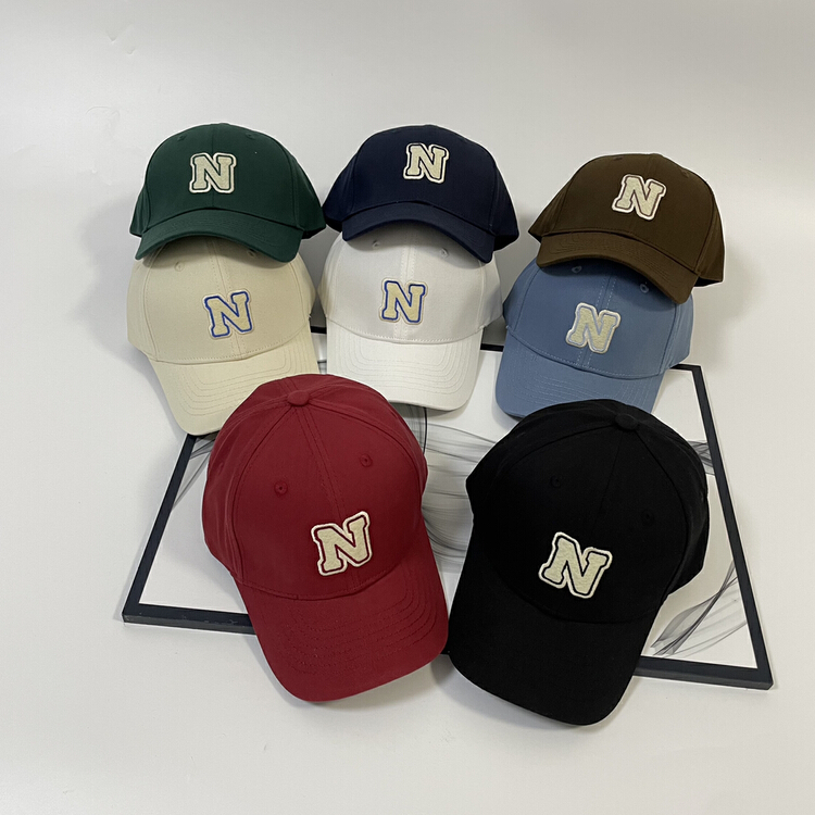[aesthetic hat industry] letter N baseball cap 2919# LSL