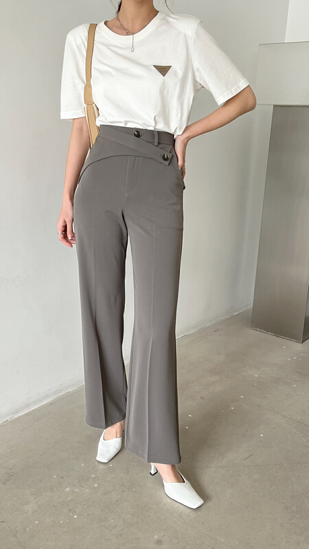 New year in early spring! [context sense] design sense piece straight pants tts1338# CLS