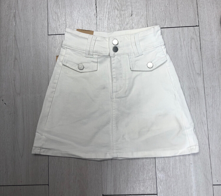 New in early summer! [okd] high waist, slim, versatile denim skirt 075# zxl
