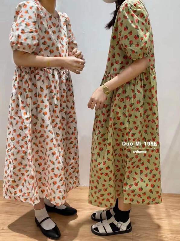 New in early summer! [Duomi] loose, laid back, versatile dress 3312# zxl