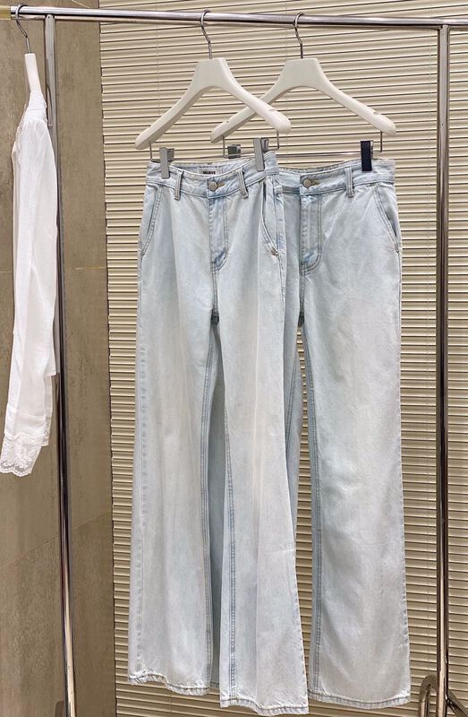 goods in stock! New year in early spring! [believe] fashionable and versatile high waist thin jeans (only jeans) wq1147# cqw