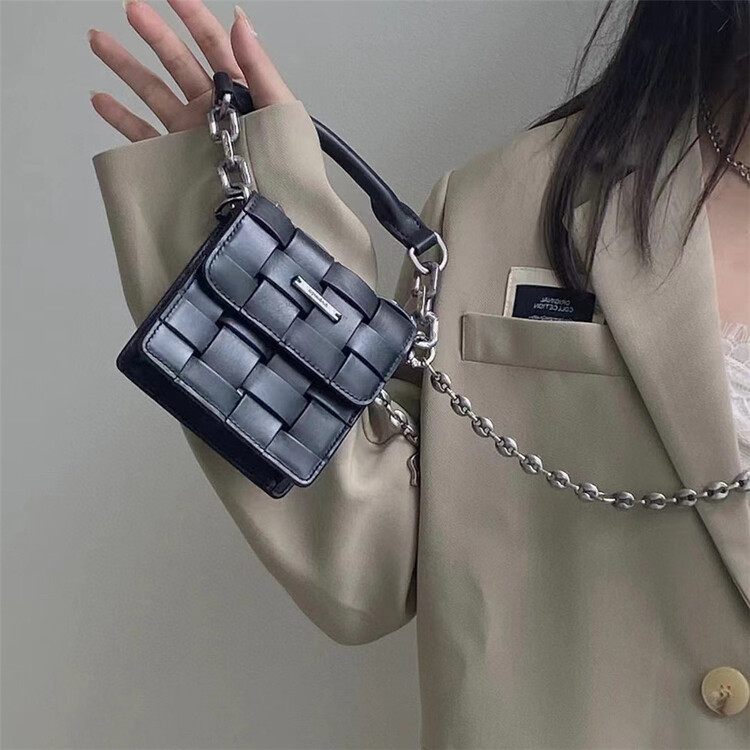 [Guangjun bag industry] Xiaozhong woven small messenger bag 9017# JJ