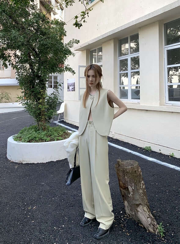 goods in stock! New year in early spring! [m.five soul] basic versatile slim solid comfortable casual pants 885-1# CLS