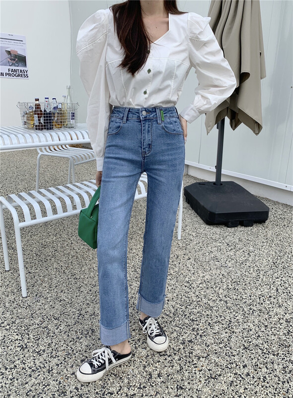 [speed cow] one button comfortable and versatile small label jeans 7178# ZZL