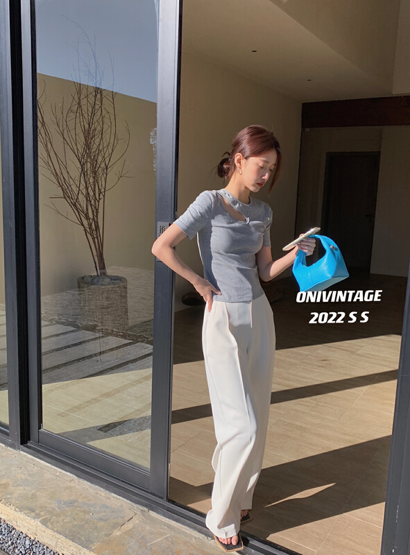 New year in early spring! [onivinage oni] h Korean loose casual trousers ys1-oz222p4405# zxl
