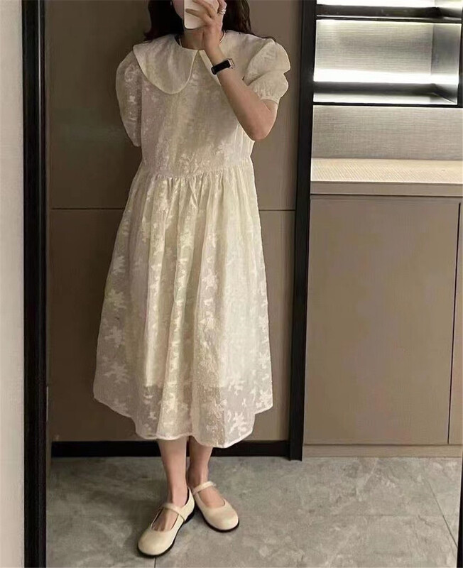 [Susan] lady aging gentle dress 18283# LSW