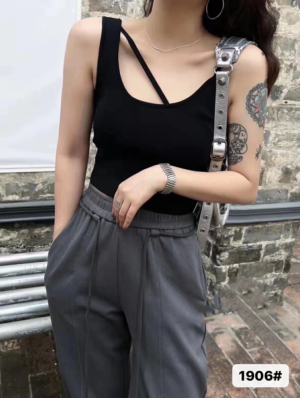 New year in early spring! [Fanfan fan] Korean version caution machine sling shirt 1180# zxx