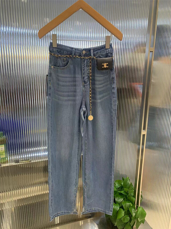 [o not 1] simple, loose and thin jeans (excluding bags) w620# LSW