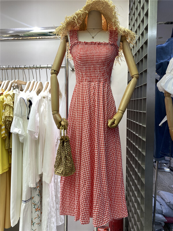[numbersix] Plaid age reducing fashion dress ys1-8805# LSW