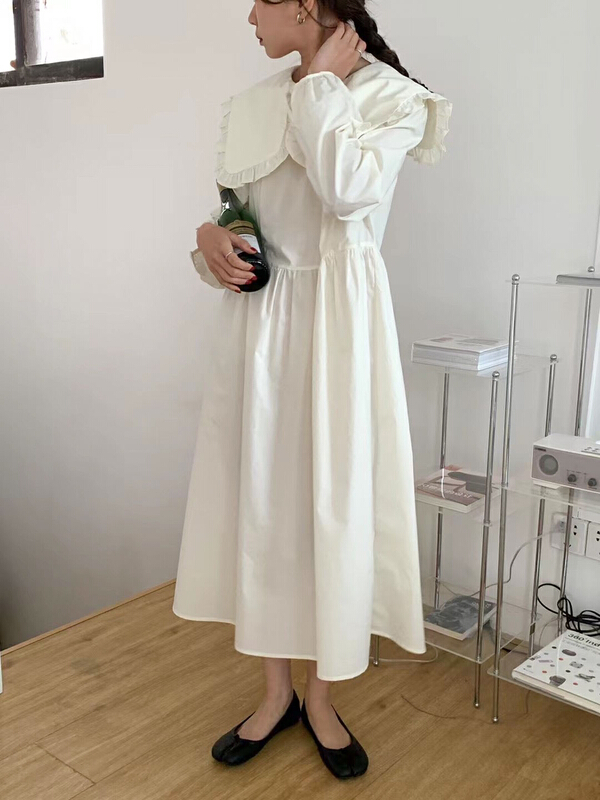 goods in stock! New year in early spring! [Tn] Korean feminine retro dress sl8106# cqw