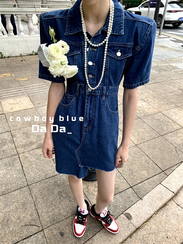 New in early summer! [dada] loose and versatile suspender skirt (without matching) 7100# zxl